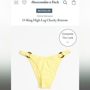 Abercrombie Swimsuit Bottoms (Size Large)